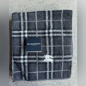 Burberry gray nova check washcloth Japan exclusive